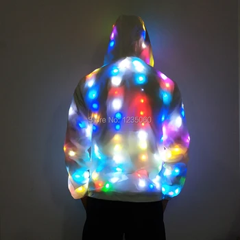 LED Luminous Couple Suit, Unisex LED Luminous Jacket, Christmas, Halloween party, Cospaly Costume for Electronic Music Festival
LED Luminous Couple Suit, Unisex LED Luminous Jacket, Christmas, Halloween party, Cospaly Costume for Electronic Music Festival