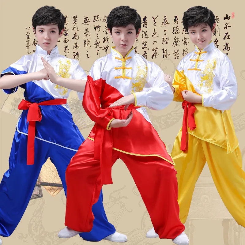 New children's martial arts kung fu training uniform long sleeves children's martial arts performance clothing training suit
New children's martial arts kung fu training uniform long sleeves children's martial arts performance clothing training suit