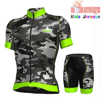 New Kids Ropa Ciclismo Cycling Jersey Set Breathable Camouflage Green Summer Quick Dry MTB Bicycle Cycling Clothing Bike Uniform
New Kids Ropa Ciclismo Cycling Jersey Set Breathable Camouflage Green Summer Quick Dry MTB Bicycle Cycling Clothing Bike Uniform