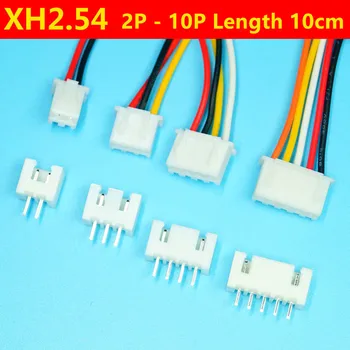 10 Sets XH 2.54mm Plug Cable 10cm 2/3/4/5/6/7/8/9/10 Pin Wire 26AWG Whit Straight Pin Header Connectors
10 Sets XH 2.54mm Plug Cable 10cm 2/3/4/5/6/7/8/9/10 Pin Wire 26AWG Whit Straight Pin Header Connectors
