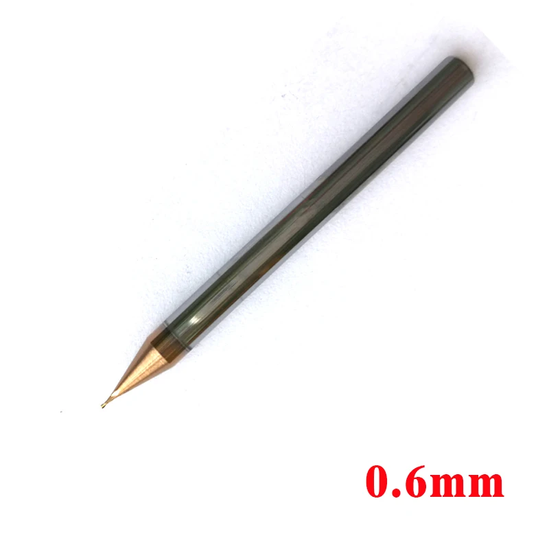 0.6mm D0.6*1.2*D4*50 2 Flutes HRC60 Tungsten Square End Mills Spiral Bits Carbide CNC Flat Endmill Router Bits
0.6mm D0.6*1.2*D4*50 2 Flutes HRC60 Tungsten Square End Mills Spiral Bits Carbide CNC Flat Endmill Router Bits