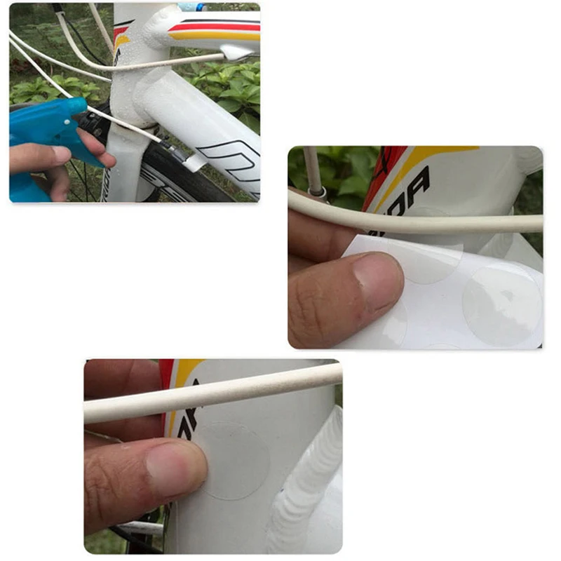 15pcs Anti Scratch Sheet Bike sticker MTB Bicycle Mountiance Cycling Frame Protector Stickers Transparent Sticker | Спорт и