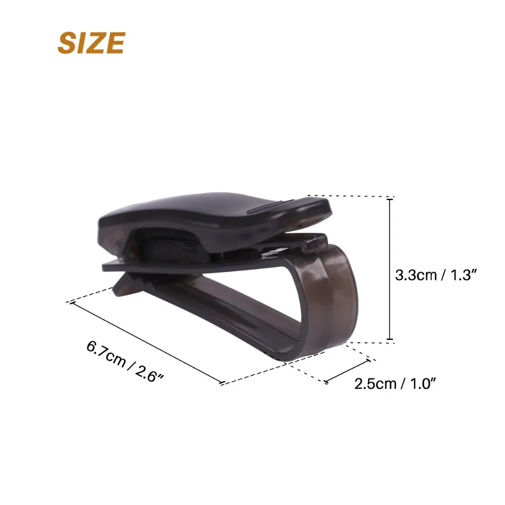 Car Visor Receipt Clip