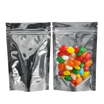 10x15cm Clear Stand Up ZipLock Bag Resealable Mylar Foil Plastic Package Bags Food Coffee Milk Powder Storage Bag 100pcs/lot
10x15cm Clear Stand Up ZipLock Bag Resealable Mylar Foil Plastic Package Bags Food Coffee Milk Powder Storage Bag 100pcs/lot