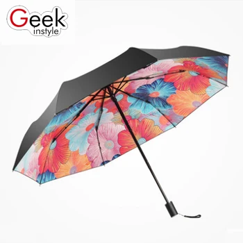 Geekinstyle Anti-UV Umbrella Multicolor sun parasol Women Rain Gear Men umbrella Waterproof Portable Travel Umbrella
Geekinstyle Anti-UV Umbrella Multicolor sun parasol Women Rain Gear Men umbrella Waterproof Portable Travel Umbrella