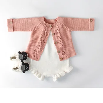 2019 Baby Girls Knitted Sweater Outwear Spring Autumn Infant Baby Clothes Long Sleeve Cardigan Coat RT375
2019 Baby Girls Knitted Sweater Outwear Spring Autumn Infant Baby Clothes Long Sleeve Cardigan Coat RT375