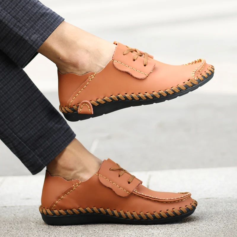 Fashion Men Casual Shoes Leather Comfortable Moccasins Loafers Sneakers Men Flats Male Zapatillas Hombre 2019 New Large Size 47
Fashion Men Casual Shoes Leather Comfortable Moccasins Loafers Sneakers Men Flats Male Zapatillas Hombre 2019 New Large Size 47