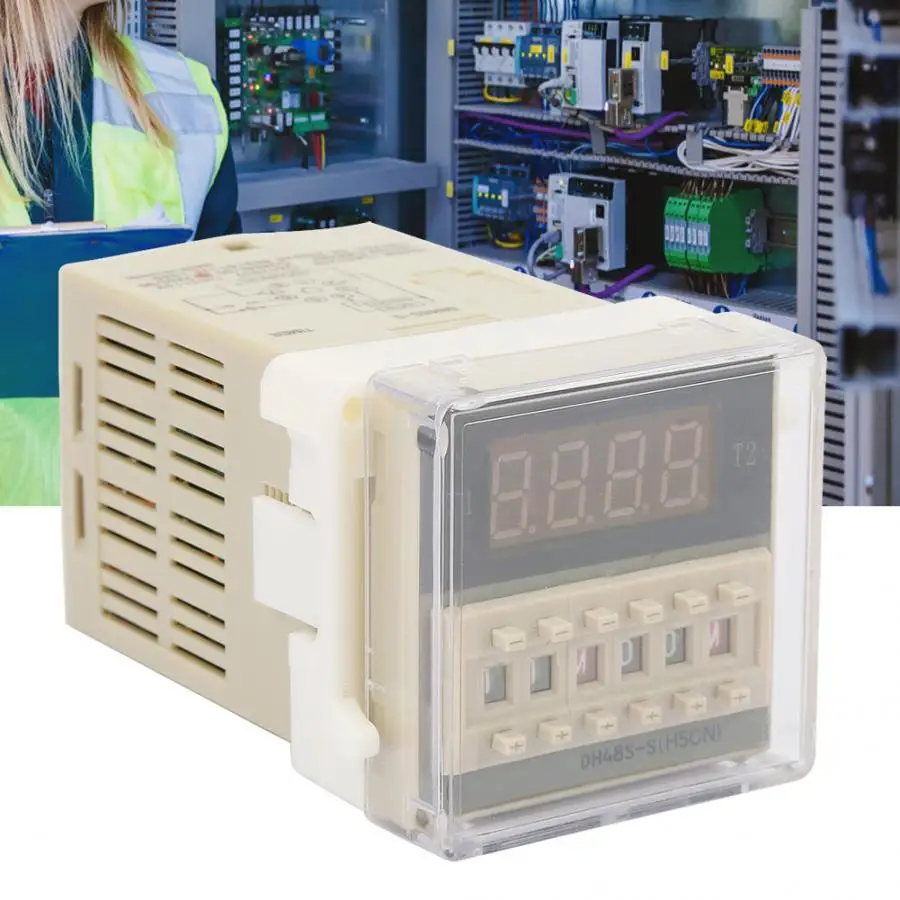 Digital display time relay DH48S-S-2Z electric delay timery Durable LCD Display 8 Pins 0.1S-99H
Digital display time relay DH48S-S-2Z electric delay timery Durable LCD Display 8 Pins 0.1S-99H
