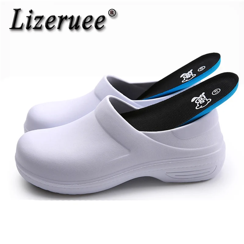 Lizeruee New Men's Chef Kitchen Working Slippers Garden Shoes Summer Breathable Mules Clogs Men Anti Slip Unisex Shoes Sandals
Lizeruee New Men's Chef Kitchen Working Slippers Garden Shoes Summer Breathable Mules Clogs Men Anti Slip Unisex Shoes Sandals