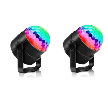 HiMISS 2Pcs LED 3W RGB Mini Crystal Ball Stage Lamp with Sound Control AC85-265V (Without Remote Control)
HiMISS 2Pcs LED 3W RGB Mini Crystal Ball Stage Lamp with Sound Control AC85-265V (Without Remote Control)