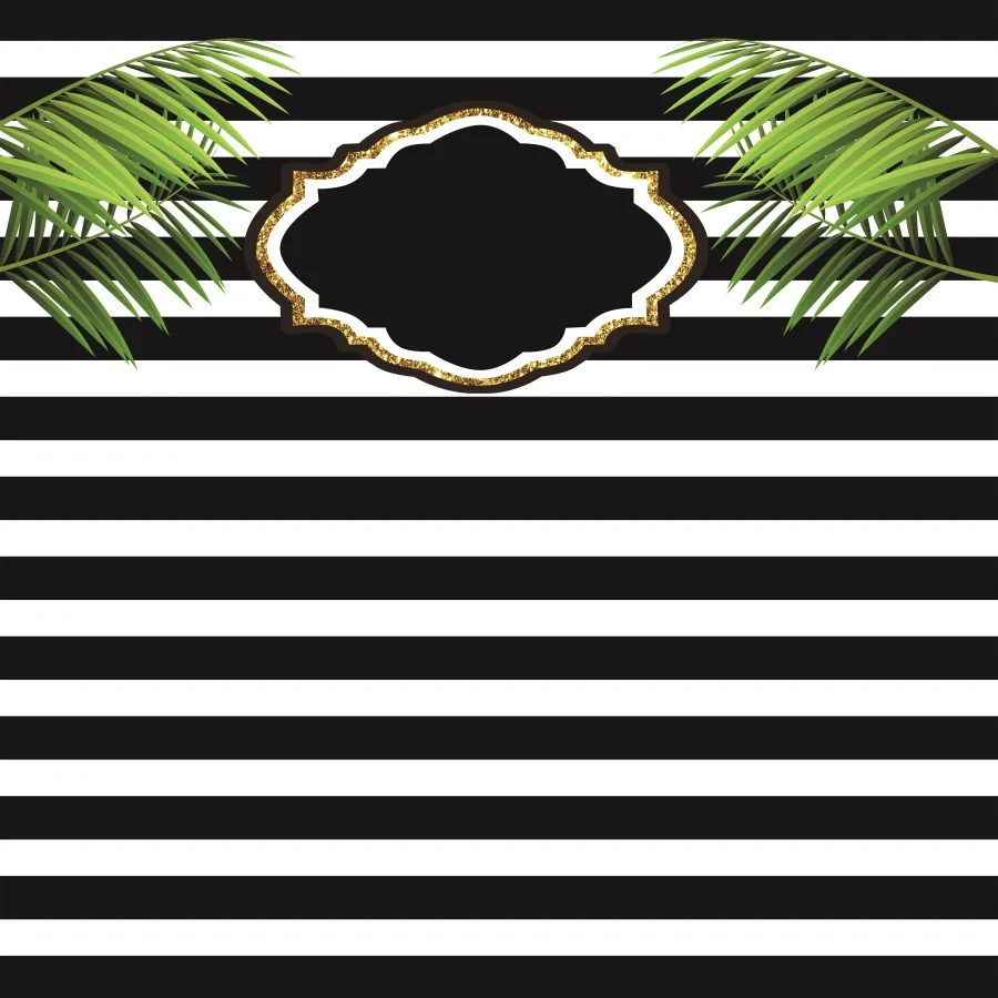 Laeacco Black White Stripes Green Leaves Wedding Baby Photography Background Customized Photographic Backdrops For Photo Studio
Laeacco Black White Stripes Green Leaves Wedding Baby Photography Background Customized Photographic Backdrops For Photo Studio