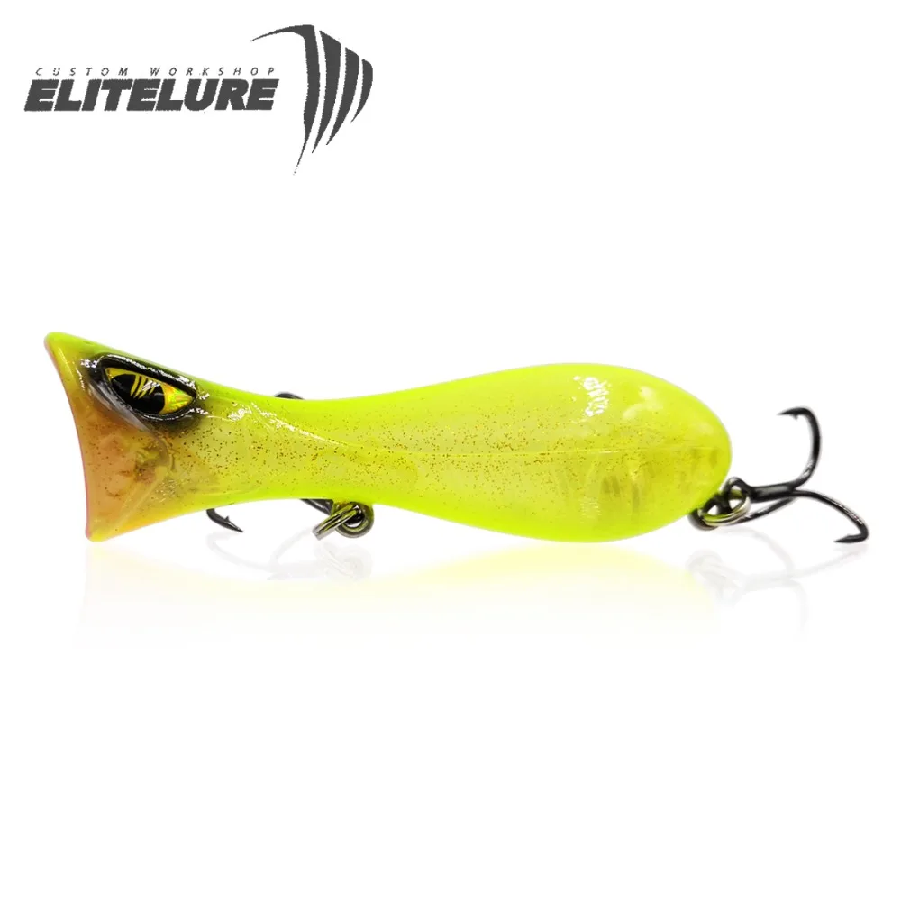 Elitelure MUYU Popper Top Water Fishing lures 70mm/12.5g Surface Artificial baits For Bass Pike Fish Fsihing
Elitelure MUYU Popper Top Water Fishing lures 70mm/12.5g Surface Artificial baits For Bass Pike Fish Fsihing