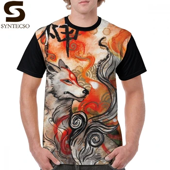 Okami T Shirt Okami Amaterasu T-Shirt Men Short Sleeve Graphic Tee Shirt Print Plus size Streetwear Polyester Funny Tshirt 
Okami T Shirt Okami Amaterasu T-Shirt Men Short Sleeve Graphic Tee Shirt Print Plus size Streetwear Polyester Funny Tshirt