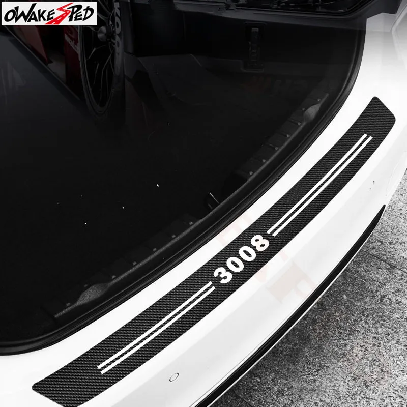 New Carbon fiber car bumper sticker for Peugeot 206 208 308 307 508 2008 3008 Car Accessories
New Carbon fiber car bumper sticker for Peugeot 206 208 308 307 508 2008 3008 Car Accessories