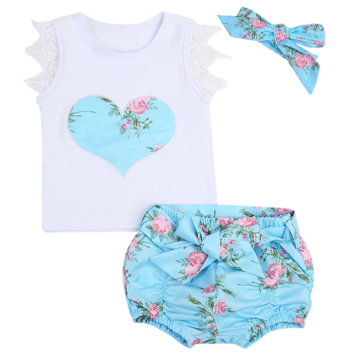 Toddler Kids Baby Girls Lace Vest +Bloom Flower Shorts 3PCS Baby Girl Summer Clothes Set
Toddler Kids Baby Girls Lace Vest +Bloom Flower Shorts 3PCS Baby Girl Summer Clothes Set