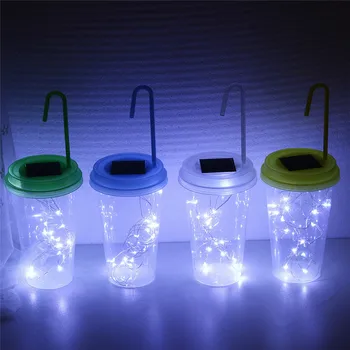 Solar Powered 15 LED String Light Fairy Lid Bottle Cap Lamps Decor Arranging Props LED LIGHT SET lichterkette 40JA17
Solar Powered 15 LED String Light Fairy Lid Bottle Cap Lamps Decor Arranging Props LED LIGHT SET lichterkette 40JA17