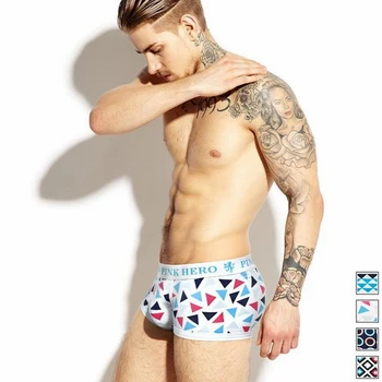 Men's Underwear Colorful Printed Cotton U-bag Men's Flat-angle Underwear Innerwear Briefs mens underwear sexy male shorts
Men's Underwear Colorful Printed Cotton U-bag Men's Flat-angle Underwear Innerwear Briefs mens underwear sexy male shorts