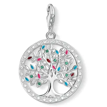 Colorful Tree of Life Round Charms for Jewelry Making 925 Sterling Silver CZ DIY Handmade Bracelet Necklace Accessories Women
Colorful Tree of Life Round Charms for Jewelry Making 925 Sterling Silver CZ DIY Handmade Bracelet Necklace Accessories Women