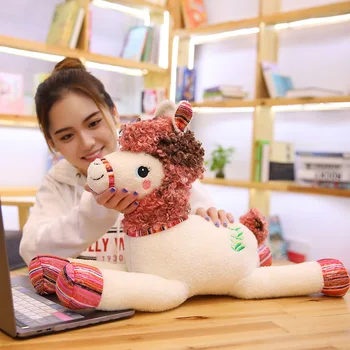 80cm New Alpaca Plush Toy Vicugna Soft Plush Alpacasso Sheep Stuffed Toy Gifts for kids and Girls birthday gift
80cm New Alpaca Plush Toy Vicugna Soft Plush Alpacasso Sheep Stuffed Toy Gifts for kids and Girls birthday gift