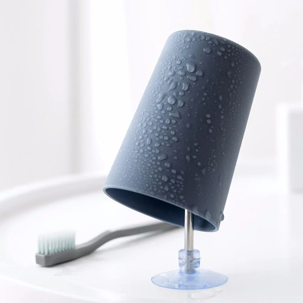 1Pc Suction cup suspension Brushing Cup Drink Cup Couples Toothbrush Bathroom Mug Save Space Easy Drain
1Pc Suction cup suspension Brushing Cup Drink Cup Couples Toothbrush Bathroom Mug Save Space Easy Drain
