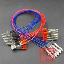 10pcs Physical Electrical Experiment Wire Physical Wire Alligator Clip Wire 40cm Physical Electrical Teaching Instrument
10pcs Physical Electrical Experiment Wire Physical Wire Alligator Clip Wire 40cm Physical Electrical Teaching Instrument