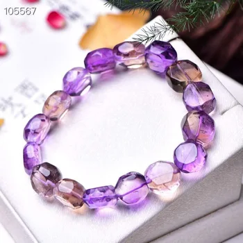 Natural Ametrine Bracelet For Women Anniversary Gift Charms Yellow Purple 11mm Beads AAAAA Stretch Crystal Bracelet Jewelry
Natural Ametrine Bracelet For Women Anniversary Gift Charms Yellow Purple 11mm Beads AAAAA Stretch Crystal Bracelet Jewelry