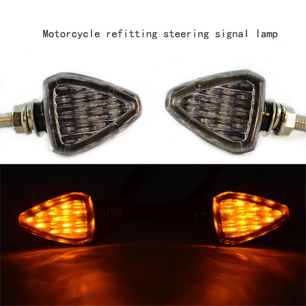 2pcs 12 LED Motorcycle Turn Signal Lights Bendable Flashing Motorbike Indicator Blinker Moto Tail Lights Signal Lamp for Harley
2pcs 12 LED Motorcycle Turn Signal Lights Bendable Flashing Motorbike Indicator Blinker Moto Tail Lights Signal Lamp for Harley