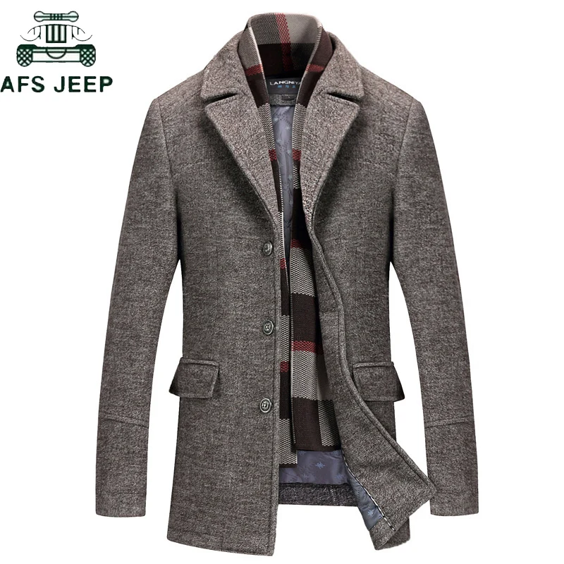 Winter Casual Wool Trench Coat Men Business Long Thicken Overcoat Jacket Male Abrigo hombre Brand Clothes M-4XL Dropshipping
Winter Casual Wool Trench Coat Men Business Long Thicken Overcoat Jacket Male Abrigo hombre Brand Clothes M-4XL Dropshipping