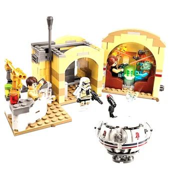 400pcs/ Compatible With Lepining Star Wars Seriers Mos Eisley Cantina Building Block Bricks Toys Toy Gift
400pcs/ Compatible With Lepining Star Wars Seriers Mos Eisley Cantina Building Block Bricks Toys Toy Gift