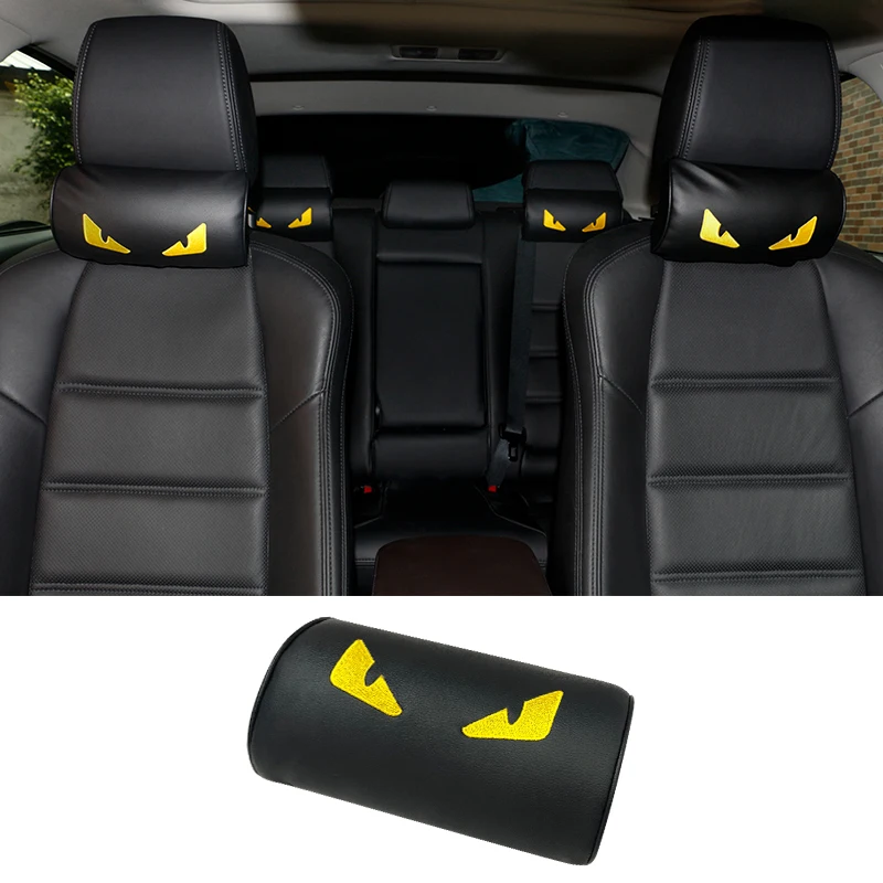 2PCS PU Leather Car Pillow Seat Neck Pillow Protection Safety Auto Headrest Cushion Support Rest
2PCS PU Leather Car Pillow Seat Neck Pillow Protection Safety Auto Headrest Cushion Support Rest