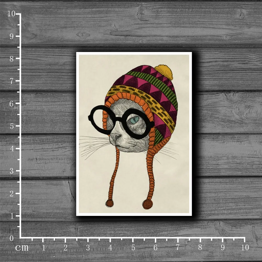 Супер очки Cat Flying Decor Для Ablum Scrapbooking Стайлинг автомобиля на ноутбуке стикер для