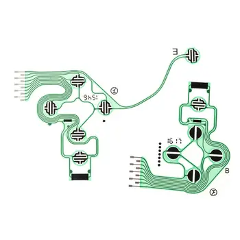 Conductive Controller Film Keyboard Flex Cable PCB JDS-030 Slim Circuit Board Replacement Buttons Tape for Sony PlayStation 4 PS 
Conductive Controller Film Keyboard Flex Cable PCB JDS-030 Slim Circuit Board Replacement Buttons Tape for Sony PlayStation 4 PS