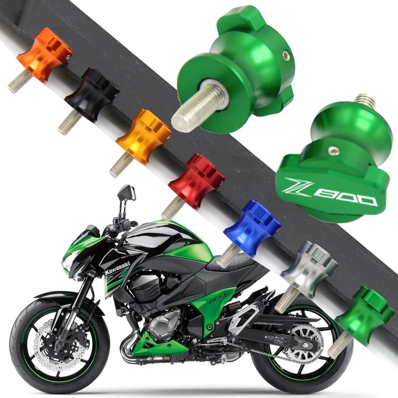 Motorcycle Swingarm Spools Slider Stand Screw Suitable for all Kawasaki Z800 Bolt screw diameter: 6 mm / 8mm / 10mm optional
Motorcycle Swingarm Spools Slider Stand Screw Suitable for all Kawasaki Z800 Bolt screw diameter: 6 mm / 8mm / 10mm optional