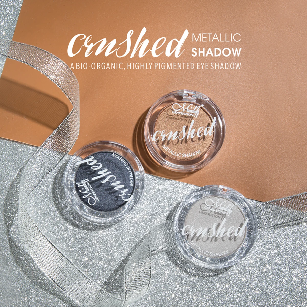 Menow Diamond Glitter Eyeshadow Nude Single Palette Makeup Shimmer Metallic Eye Shadow Pigment Red Gold Cosmetics
Menow Diamond Glitter Eyeshadow Nude Single Palette Makeup Shimmer Metallic Eye Shadow Pigment Red Gold Cosmetics