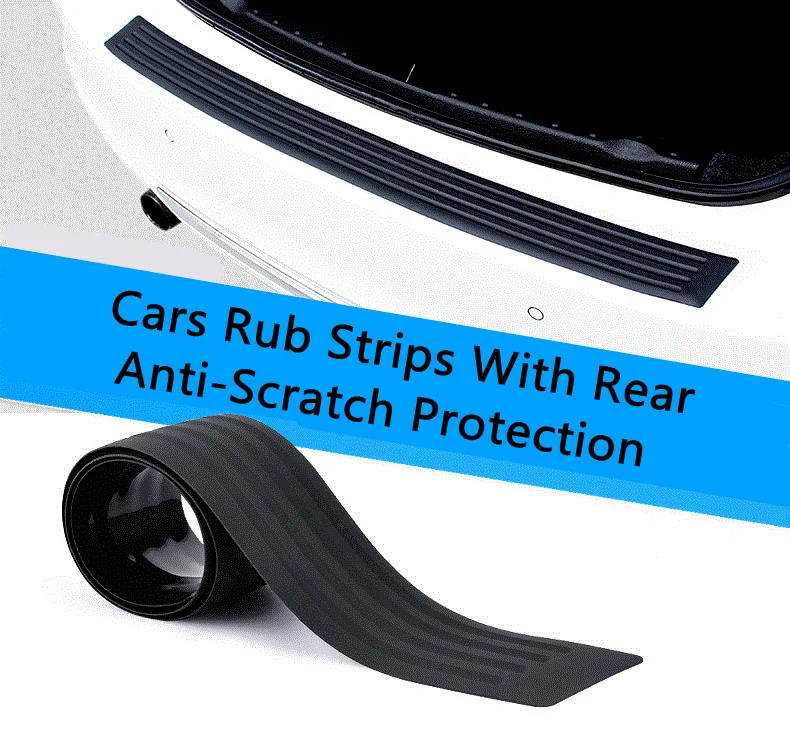 Trunk Guard Plate Anti Scratch Car Sticker Rear Bumper Rubber Protection Tailgate Trim Bar Behind the Threshold Decal
Trunk Guard Plate Anti Scratch Car Sticker Rear Bumper Rubber Protection Tailgate Trim Bar Behind the Threshold Decal