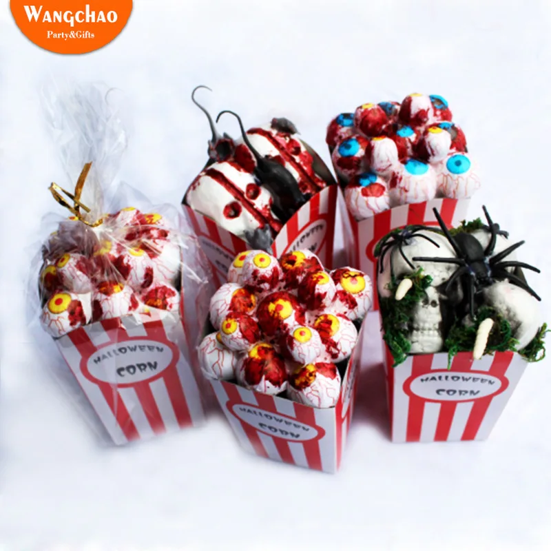 New Halloween Simulation Spider Popcorn Box Halloween Skull Prop Bar Ghost House Decoration Party Festive Party Supplies
New Halloween Simulation Spider Popcorn Box Halloween Skull Prop Bar Ghost House Decoration Party Festive Party Supplies