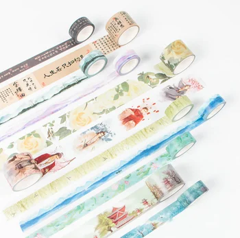 1Pc New Hot sale Ancient series DIY decorative scrapbook planner masking tape washi tape office stationery gift
1Pc New Hot sale Ancient series DIY decorative scrapbook planner masking tape washi tape office stationery gift