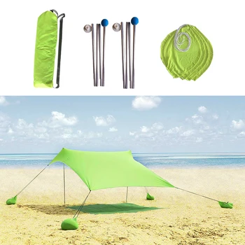 Portable Canopy Sun Shelter Pop up with UV Protection, Sunshade for Family at The Beach, Parks, Camping and Outdoor Activities
Portable Canopy Sun Shelter Pop up with UV Protection, Sunshade for Family at The Beach, Parks, Camping and Outdoor Activities