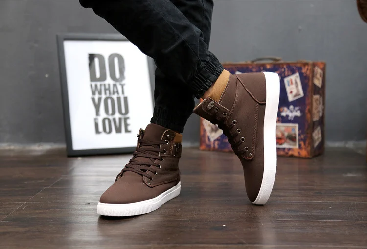 Men Snow Boots Fashion Microfiber PU Warm Plus Cotton Ankle Autumn Winter Boots Men Snow Boots Fashion Microfiber PU Warm Plus Cotton Ankle Autumn Winter Boots