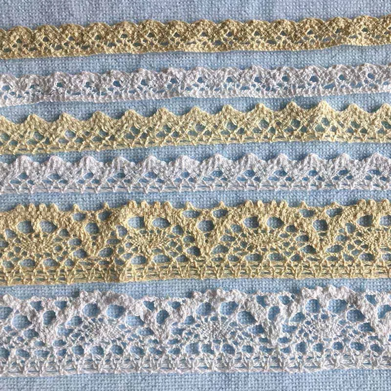 5meter 1cm 2.5cm 4cm Apparel Sewing Fabric DIY White Beige Trim Crocheted Cotton Lace Fabric Ribbon Handmade Accessories Craft
5meter 1cm 2.5cm 4cm Apparel Sewing Fabric DIY White Beige Trim Crocheted Cotton Lace Fabric Ribbon Handmade Accessories Craft