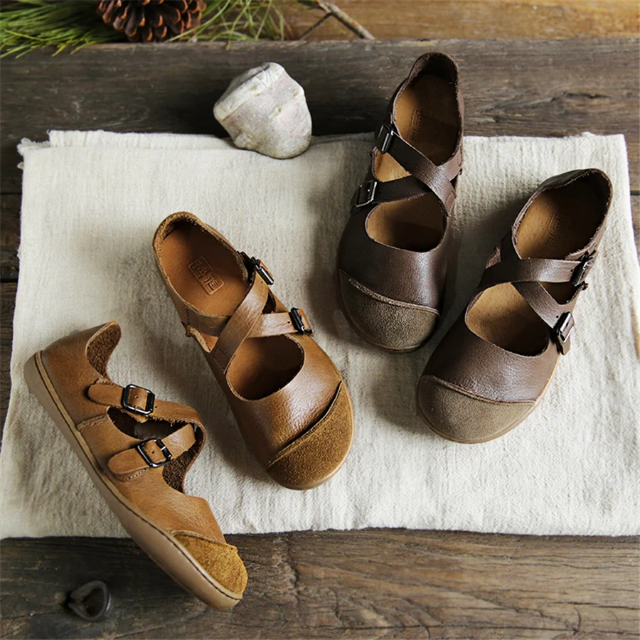 Genuine leatehr women sandals oxford shoes buckle gladiator oxfords summer platform sandals for women slippers 2019 brown
Genuine leatehr women sandals oxford shoes buckle gladiator oxfords summer platform sandals for women slippers 2019 brown