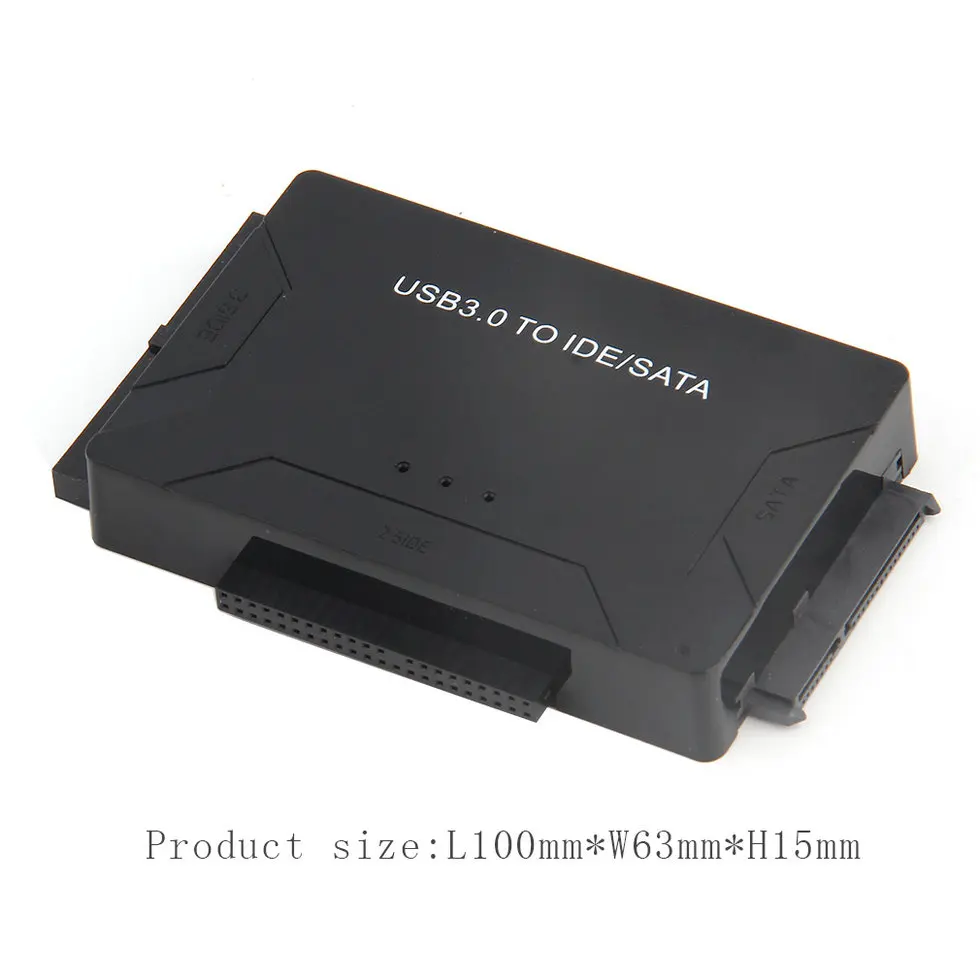 5PCS IDE SATA Hard Drive SATA to USB 3.0 DATA Transfer Converter with US adapter
5PCS IDE SATA Hard Drive SATA to USB 3.0 DATA Transfer Converter with US adapter