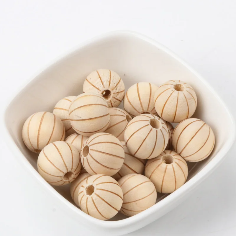 16mm 10Pcs Natural colors Natural Stripe Wooden Round Ball Spacer Beads for Diy 2018 New KL102
16mm 10Pcs Natural colors Natural Stripe Wooden Round Ball Spacer Beads for Diy 2018 New KL102