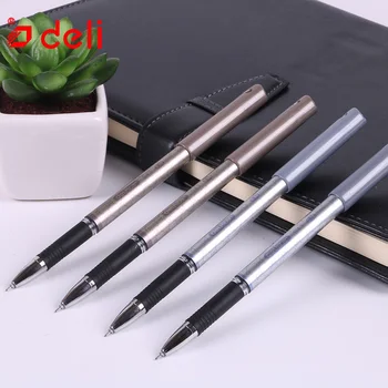 Deli 6/12pcs student writing neutral pen black ink refills gel pen 2018 new arrival stationery 0.38mm pens for school & office
Deli 6/12pcs student writing neutral pen black ink refills gel pen 2018 new arrival stationery 0.38mm pens for school & office