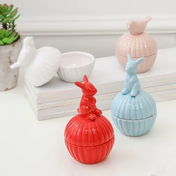 Creative 3D Ceramic Animal Jewelry Box MINI Rabbit Bird Jewelry Box Storage Cases Wedding Rings Box Gift Box Decor Crafts
Creative 3D Ceramic Animal Jewelry Box MINI Rabbit Bird Jewelry Box Storage Cases Wedding Rings Box Gift Box Decor Crafts