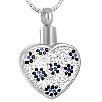 KLH9148 Newest!!Clear,Blue,Black Crystal Inlay Heart Cremation Urn Necklace Ashes Keepsake Pendant Memorial Jewelry+Fill Kit
KLH9148 Newest!!Clear,Blue,Black Crystal Inlay Heart Cremation Urn Necklace Ashes Keepsake Pendant Memorial Jewelry+Fill Kit