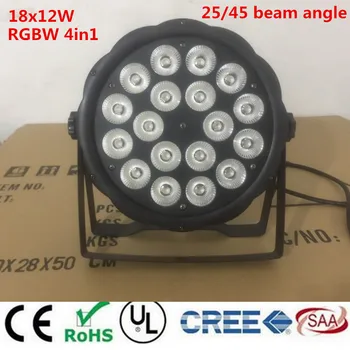 New 18X12W RGBW 4in1 16 Bit Dimming LED Par Cans Stage light Disco DJ Lighting DMX512 4/8CH
New 18X12W RGBW 4in1 16 Bit Dimming LED Par Cans Stage light Disco DJ Lighting DMX512 4/8CH