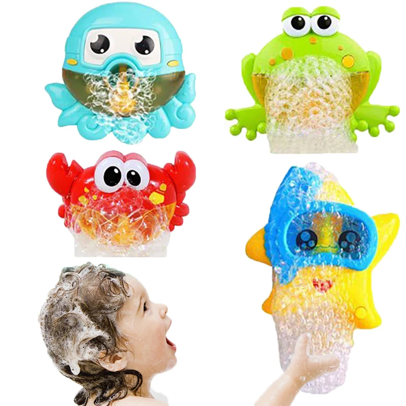 Baby Bubble Machine Toys Kids Outdoor Cartoon Crabs Bubble Bathing Toys with Music Bathtub Maker Soap Toys for Child Water Toys
Baby Bubble Machine Toys Kids Outdoor Cartoon Crabs Bubble Bathing Toys with Music Bathtub Maker Soap Toys for Child Water Toys