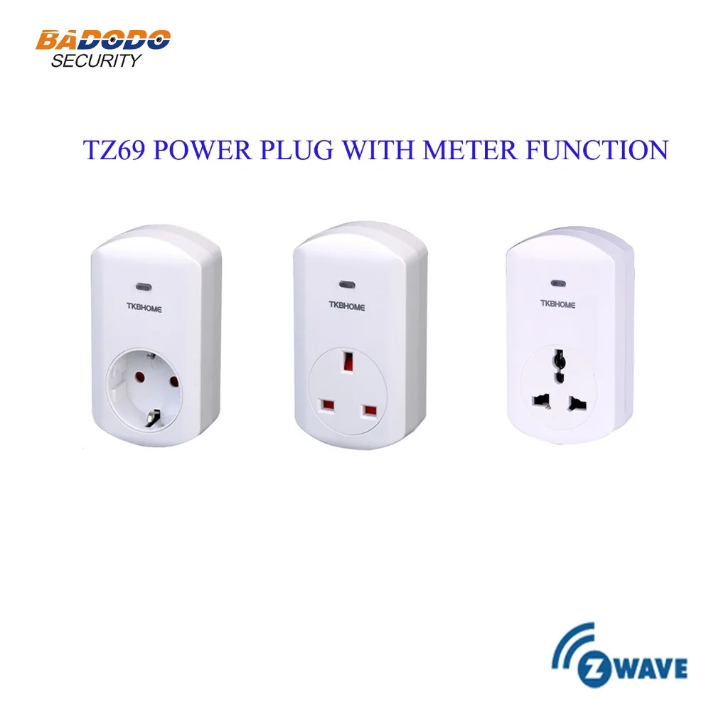 Clearance price TKBHOME TZ69E TZ69G Z-Wave EU 868.42MHZ Smart Energy power Plug ON/OFF switch socket jack with meter function
Clearance price TKBHOME TZ69E TZ69G Z-Wave EU 868.42MHZ Smart Energy power Plug ON/OFF switch socket jack with meter function