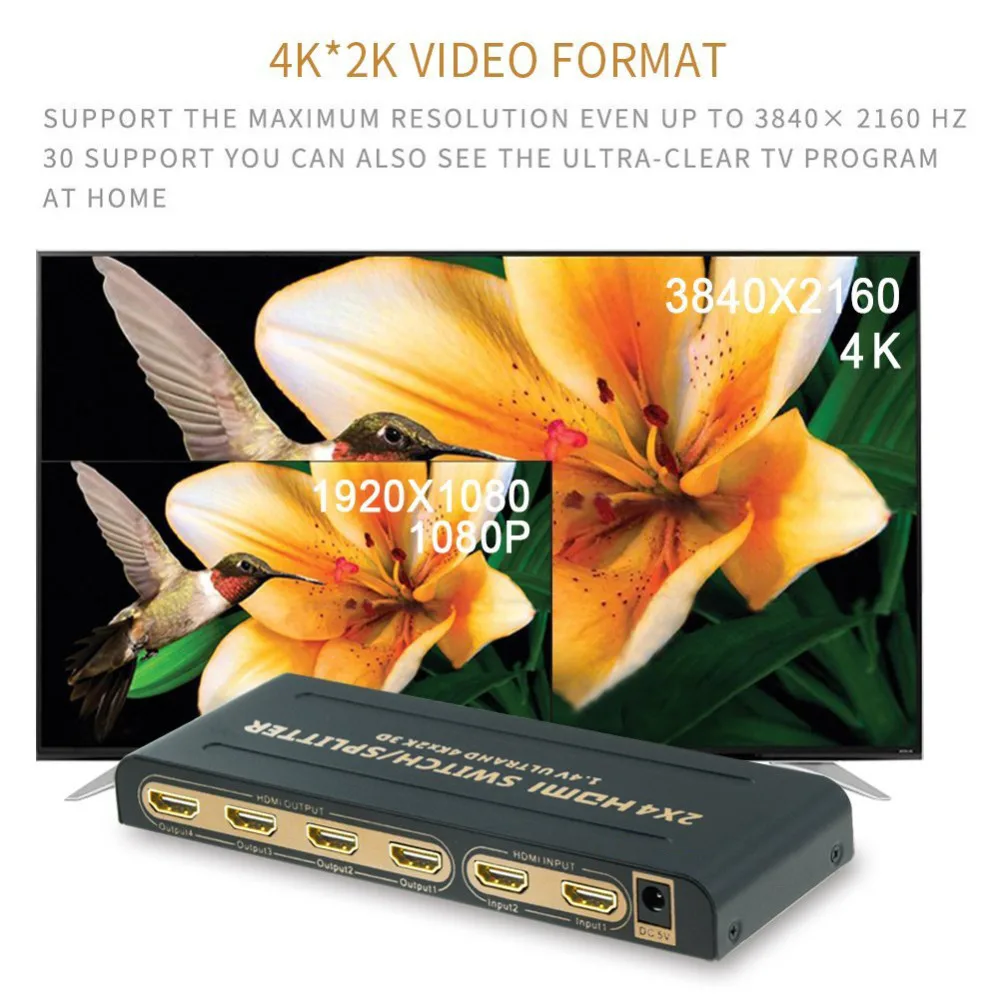 HDMI Switch 2x4 (6)